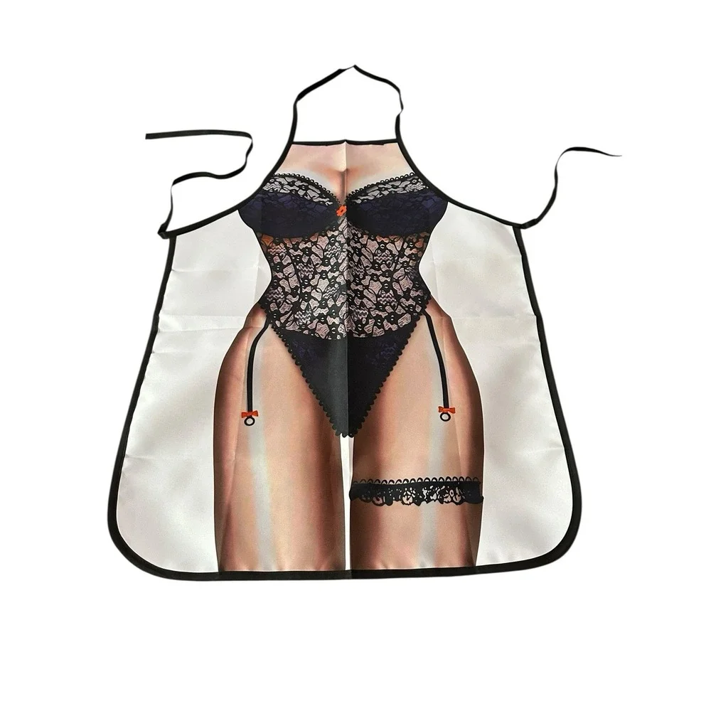 NEW novelty adult ONE SIZE apron full coverage funny SEXY LADY WIFE‎